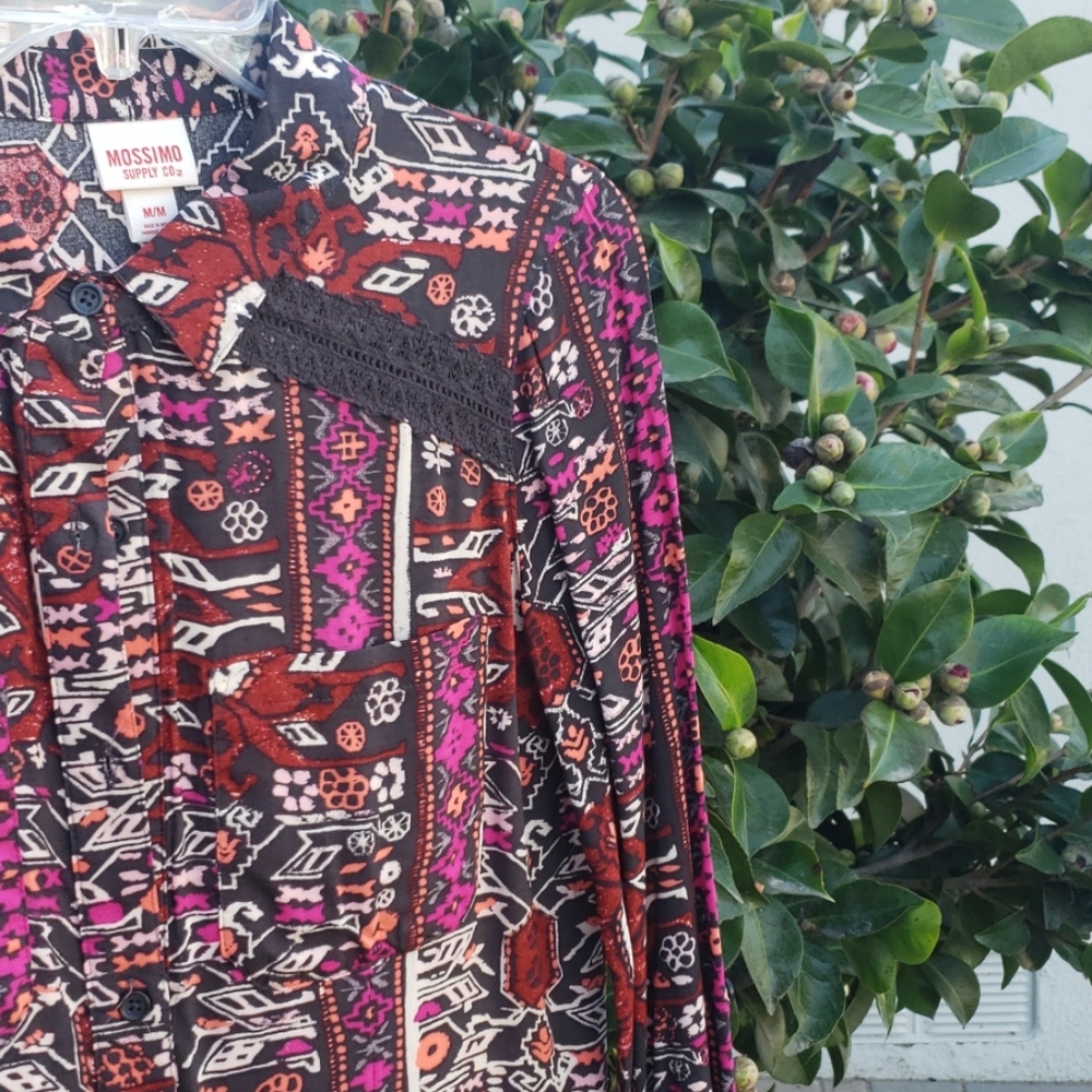 Long sleeve blouse